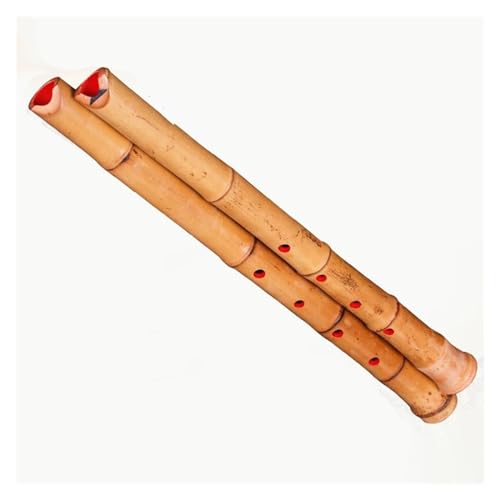 Bambusflöte Für Anfänger Handgefertigte japanische Shakuhachi G/F-Taste Bambusflöte Xiao Performance Instrument (Color : F)