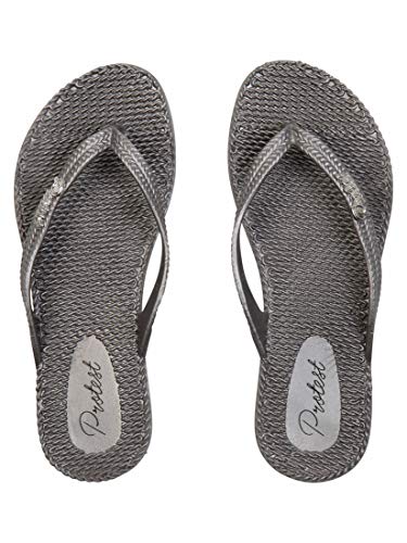 Protest Damen Stampy 20 Flipflop, Silber