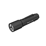 Solidline ST8R, super helle LED Taschenlampe, fokussierbar, wiederaufladbar, 600 Lumen, 300 Meter Leuchtweite, 60 Stunden Leuchtdauer, Akku, Floating Charge System, Taschenclip und USB Kabel, 1 Stk.