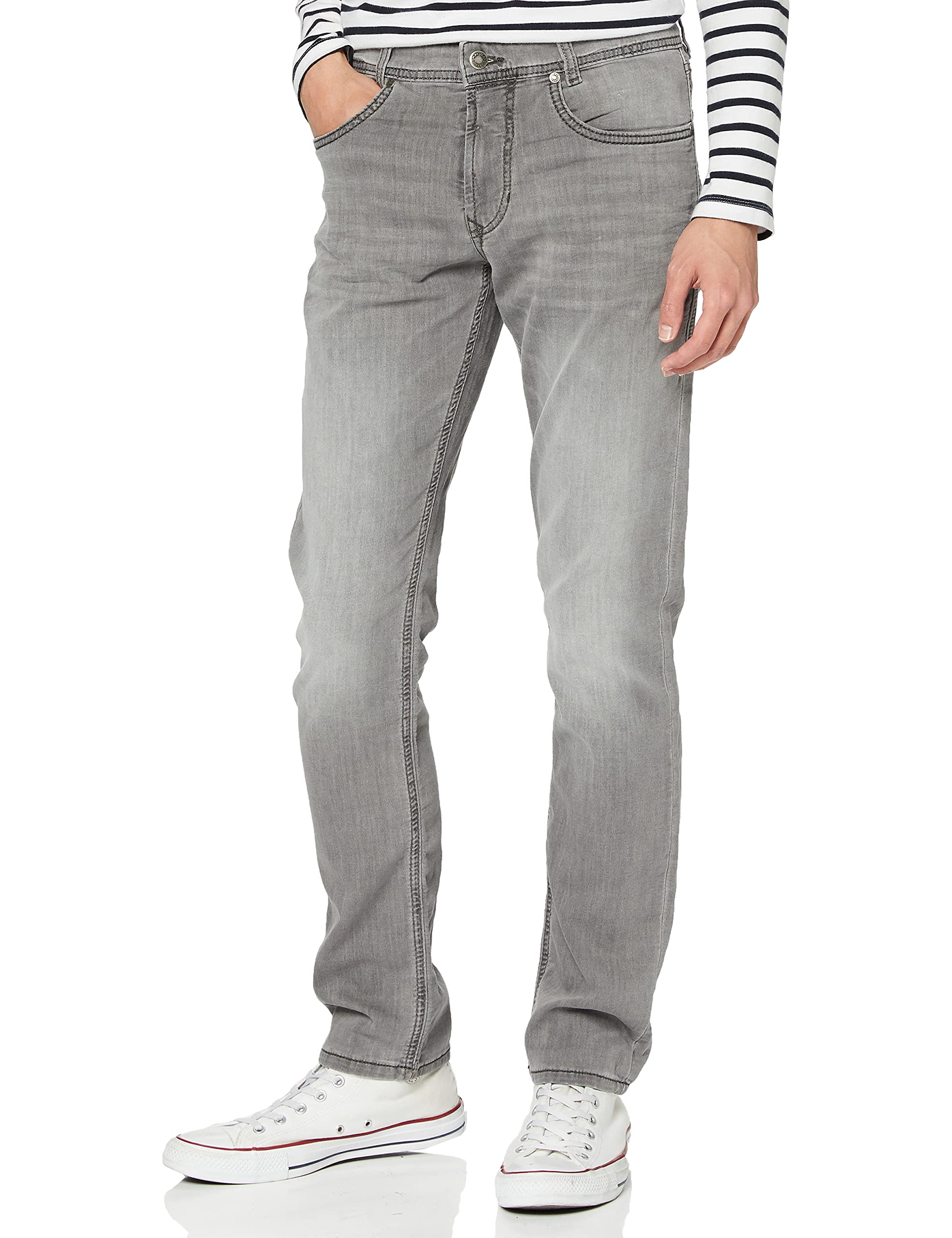 MAC Herren Straight Leg Jog'n Jeans, Grau (Grey Buffy H825), W31/L32