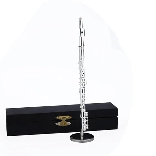 Mini-Musikinstrument-Ornamente Miniaturflötenmodell, Minimodell, niedliche Dekoration, tragbarer kreativer einzigartiger Schmuck, tragbares Kunsthandwerk, klassisches Mikro-Mini-Oboeninstrument