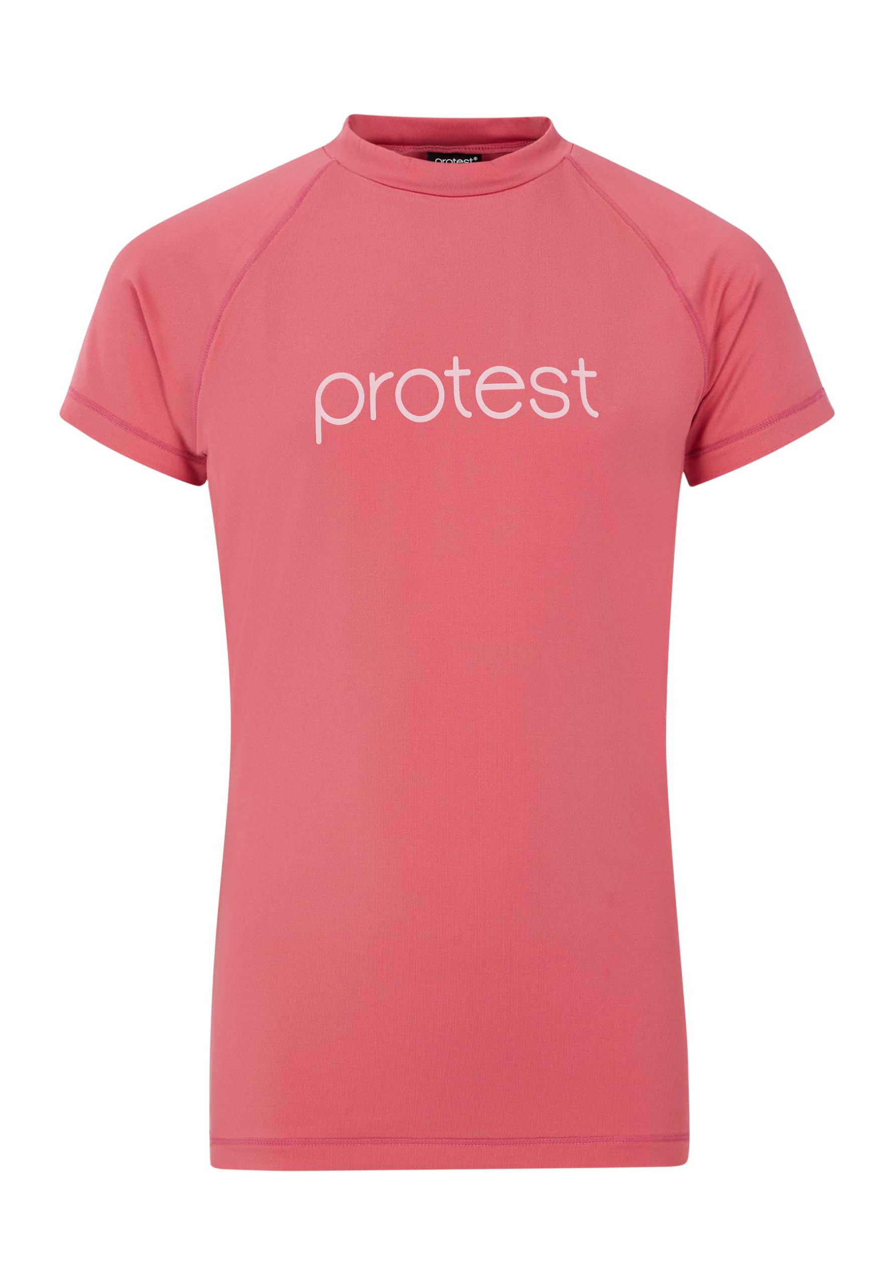 Protest Girls Rashguard Short Sleeve Upf50 PRTSENNA JR Smooth Pink 128