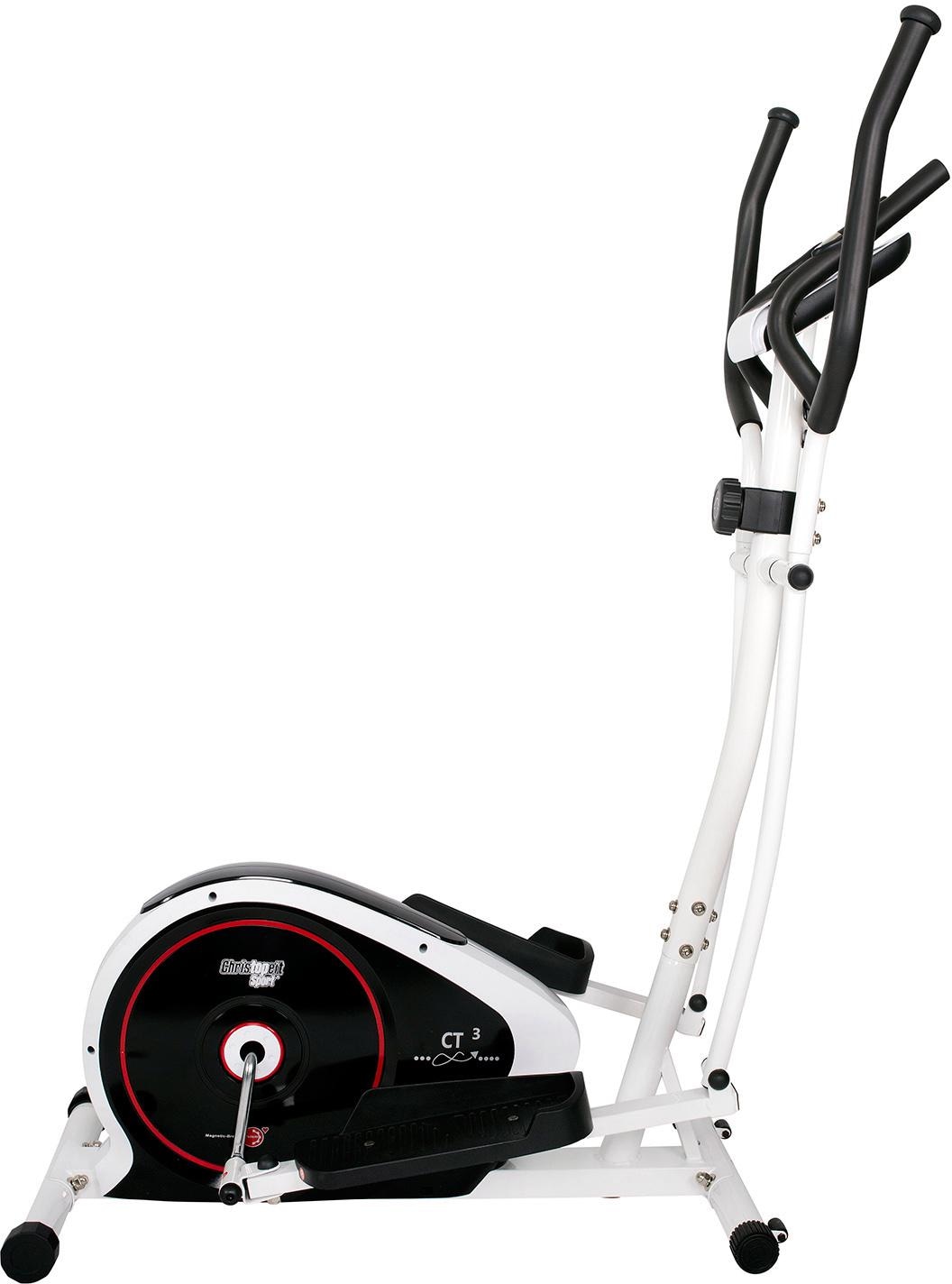 Christopeit Sport Crosstrainer "CT 3", Computer mit Tablet- und Smartphonehalterung 3