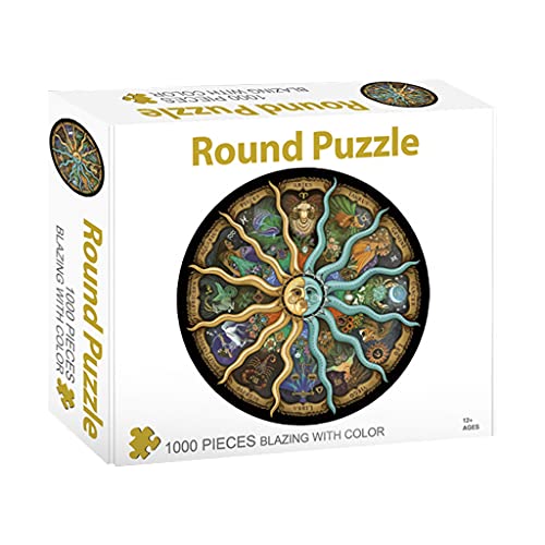 GAOINTELL 1000 Teile/Satz 3D Puzzle Set 1000 Teile Puzzle Raumdekoration Familienspiel Entwicklungsspiel Ölgemälde 3D Puzzles Für Erwachsene Schwierig Fortgeschritten