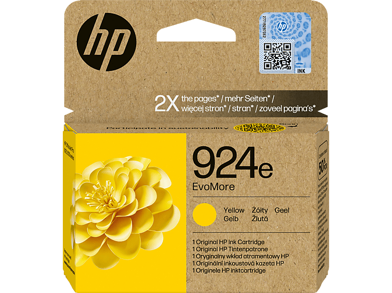 HP 924e EvoMore Druckerpatrone Gelb