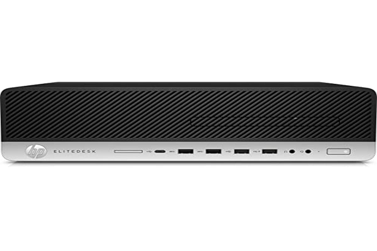 HP EliteDesk 800 G3 3,2 GHz i5-6500 SFF Schwarz, Silber PC (generalüberholt)