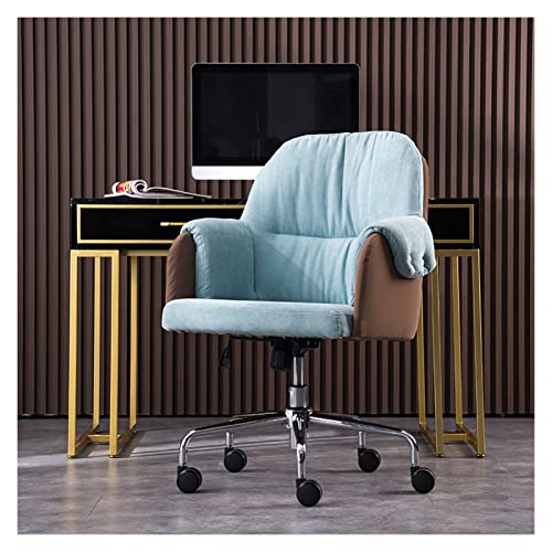 Chefstühle, Ergonomischer Schreibtischstuhl, Home-Office-Stuhl, einfacher Schreibtischstuhl, Schlafzimmer, mittlere Rückenlehne, Arbeitszimmer, Drehstuhl, ergonomischer, verstellbarer Bürostuhl,