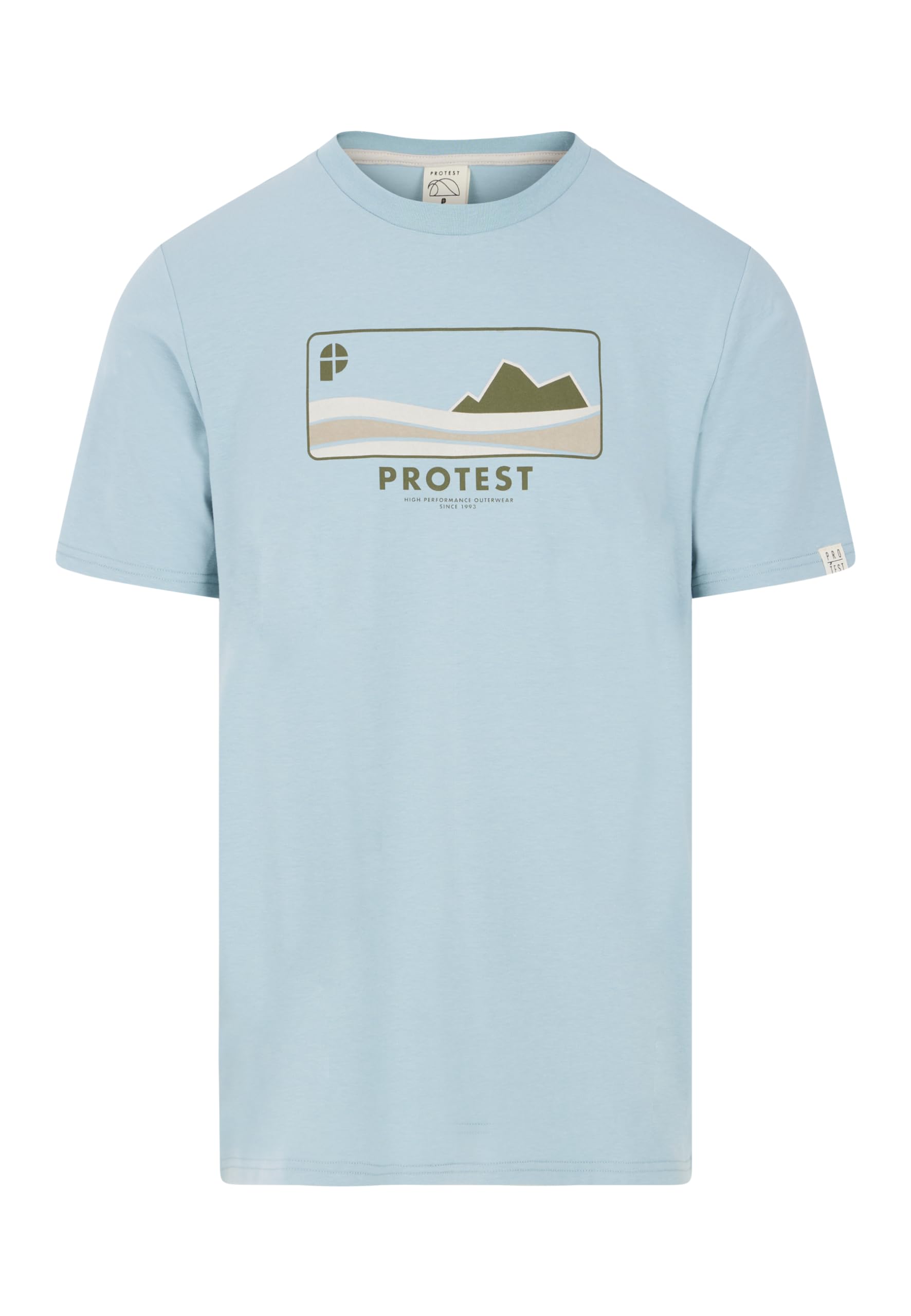 Protest Men T-Shirt PRTAMAGO Tourmaline Blue M