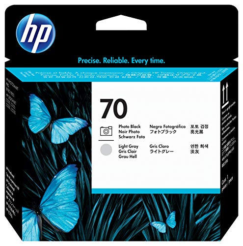 HP 70 Original Druckkopf schwarz und hell grau Standardkapazität 1er-Pack