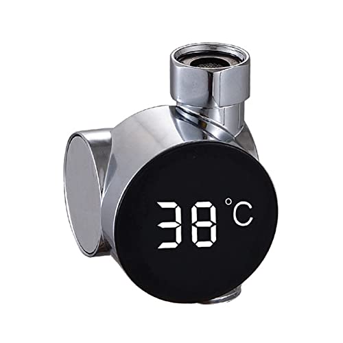 LED Display Hause Wasser Dusche Thermometer, Selbsterzeugender Wasser Temperatur ÜBerwachung Messer für Baby Pflege A