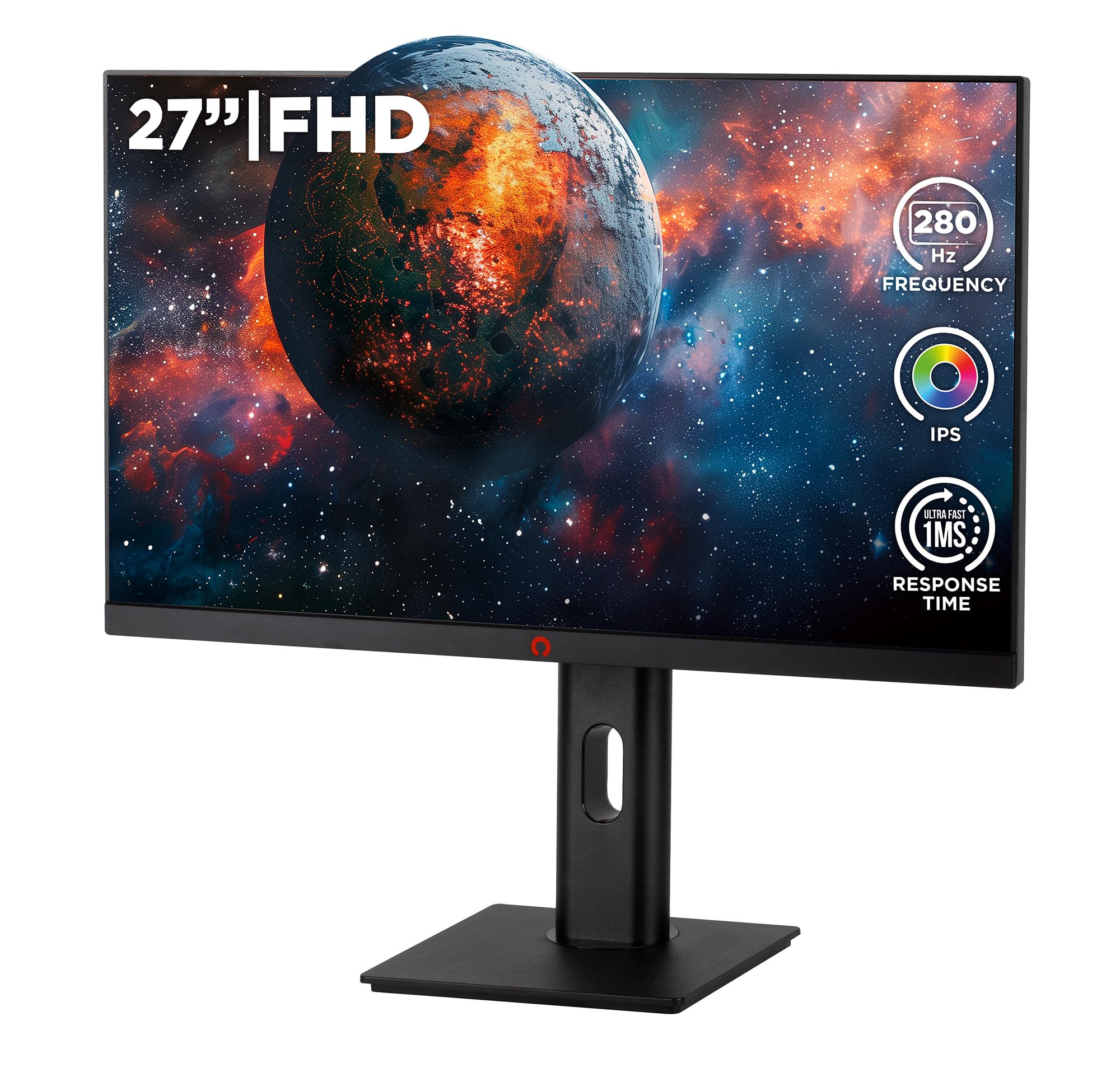 Konix 27“ Orion Gaming-Monitor PC, PS4, PS5, Switch, Xbox - Full HD-Auflösung 1.080 px - 280 Hz - 1 ms - FreeSync - HDMI 2.0 - DisplayPort - IPS-Panel