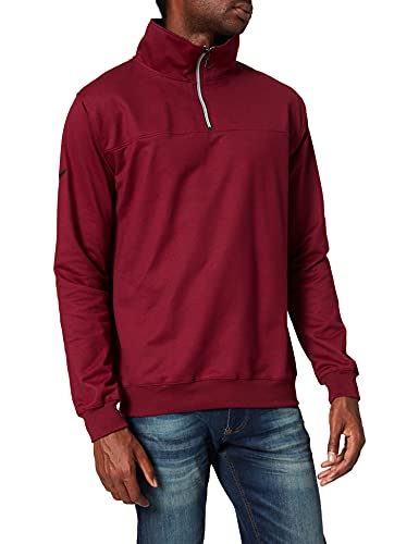 Trigema Herren 674801 Sweatshirt, Rot (Chianti-Melange 639), XX-Large