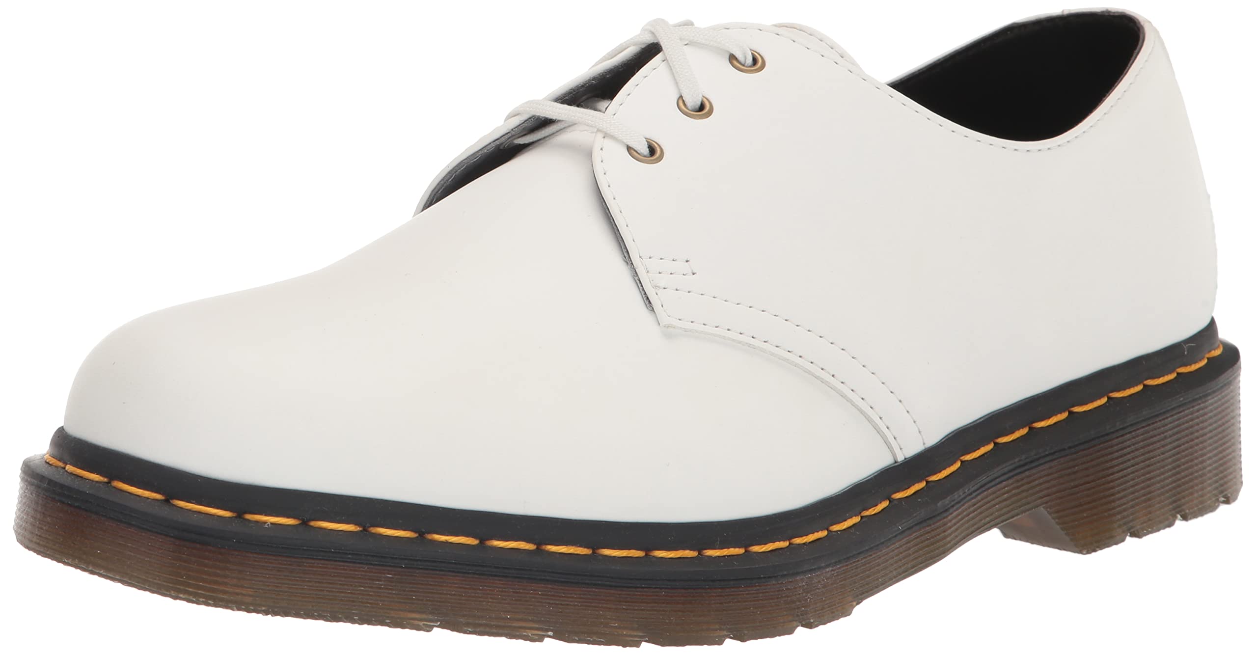 Dr. Martens Unisex Vegan 1461 Oxford, Optisches weißes Kemble-PU, 41 EU