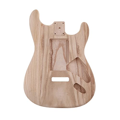 Gitarrenkörper Massivholz-E-Gitarre Unfertiger Körper Für Strat Stecken Gitarre DIY. Teile Gitarrenkörper