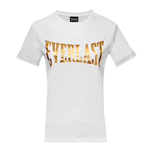 Everlast Damen Top T-Shirt Lawrence 2 W Tshirt, weiß, S