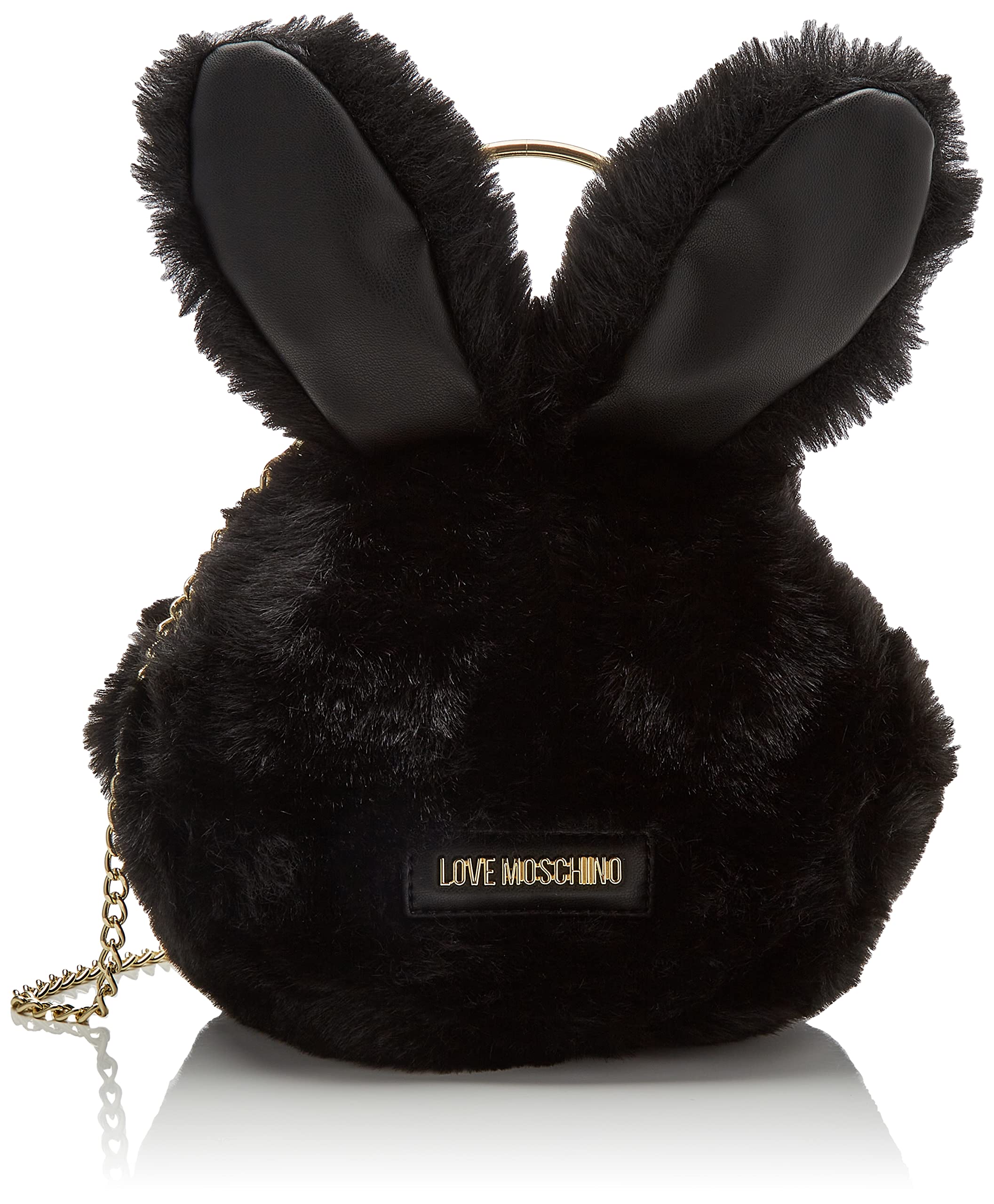 Love Moschino Damen Borsa Soft Pl Nero Umhngetasche, Schwarz