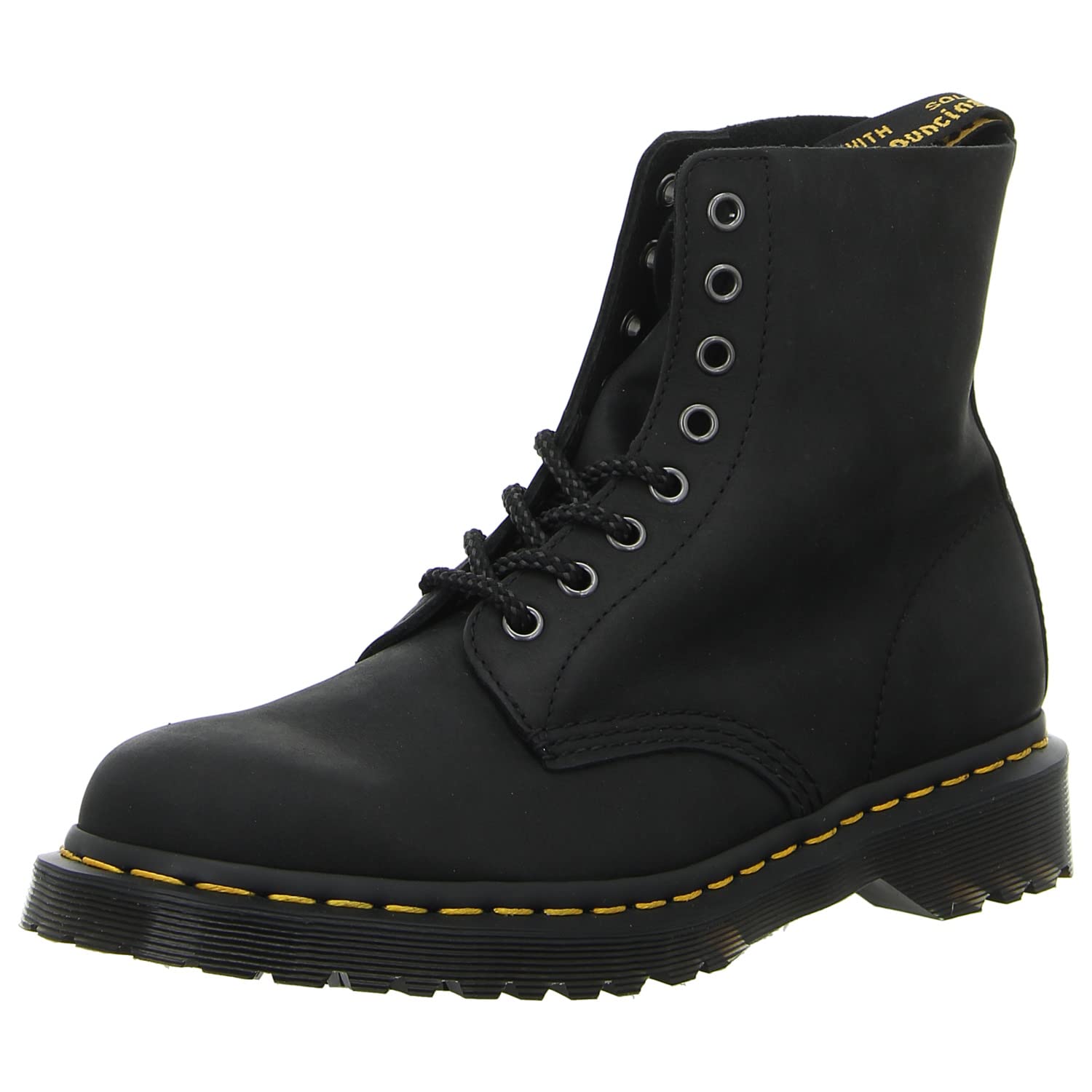 Dr. Martens Unisex bovver Boots, Black, 46 EU