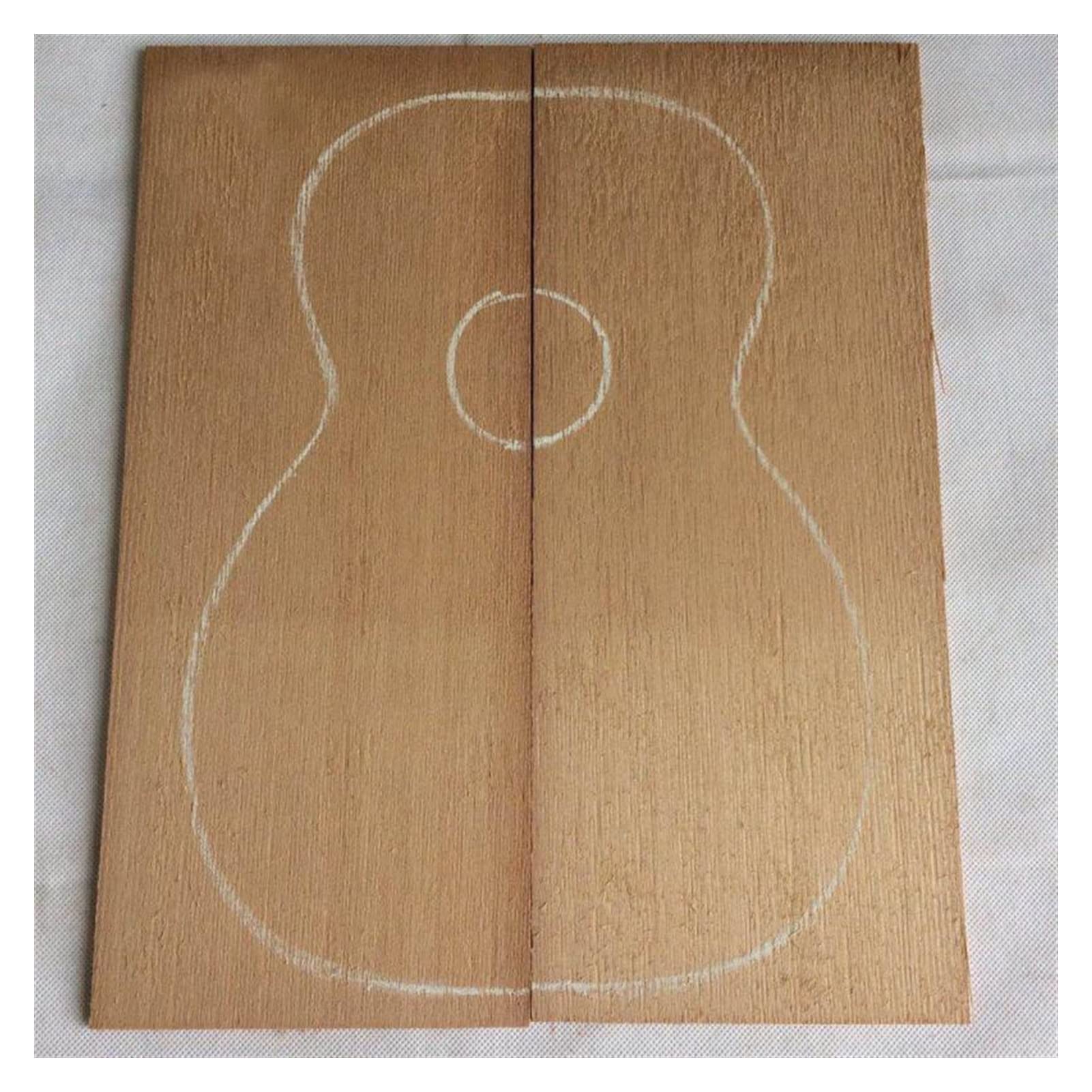 Gitarrenkörper Cedar Furnier-Panel-Gitarre Handgemachtes Materialzubehör Geeignet Für Ukulele Gitarrenkörper