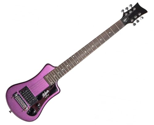 Höfner Shorty E-Gitarre, Purple