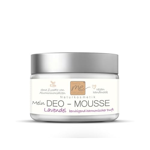 Deo-Mousse Lavendel - Deo wie Creme ohne Aluminium Naturkosmetik 50ml