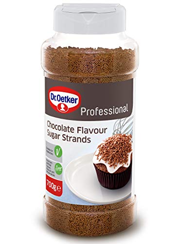 Dr Oetker Professional Chocolate Sugar Strands - Pack Size = 1x700g