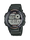 Casio Herren Quarz Uhr mit Harz Armband AE1000W-3AV