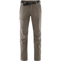 Maier Sports - Nil - Trekkinghose Gr 27 - Short braun/grau