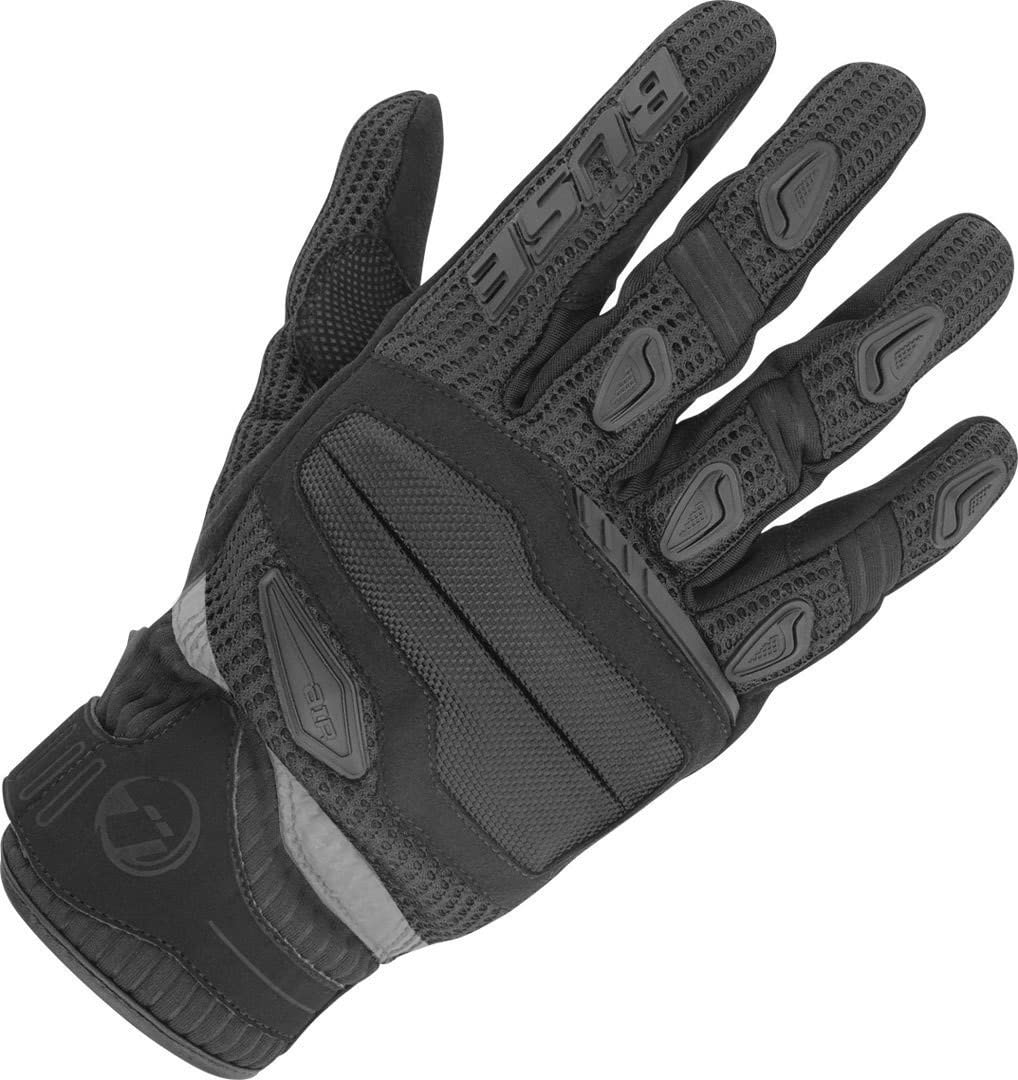 Büse Fresh Motorradhandschuhe, schwarz/gelb, 9