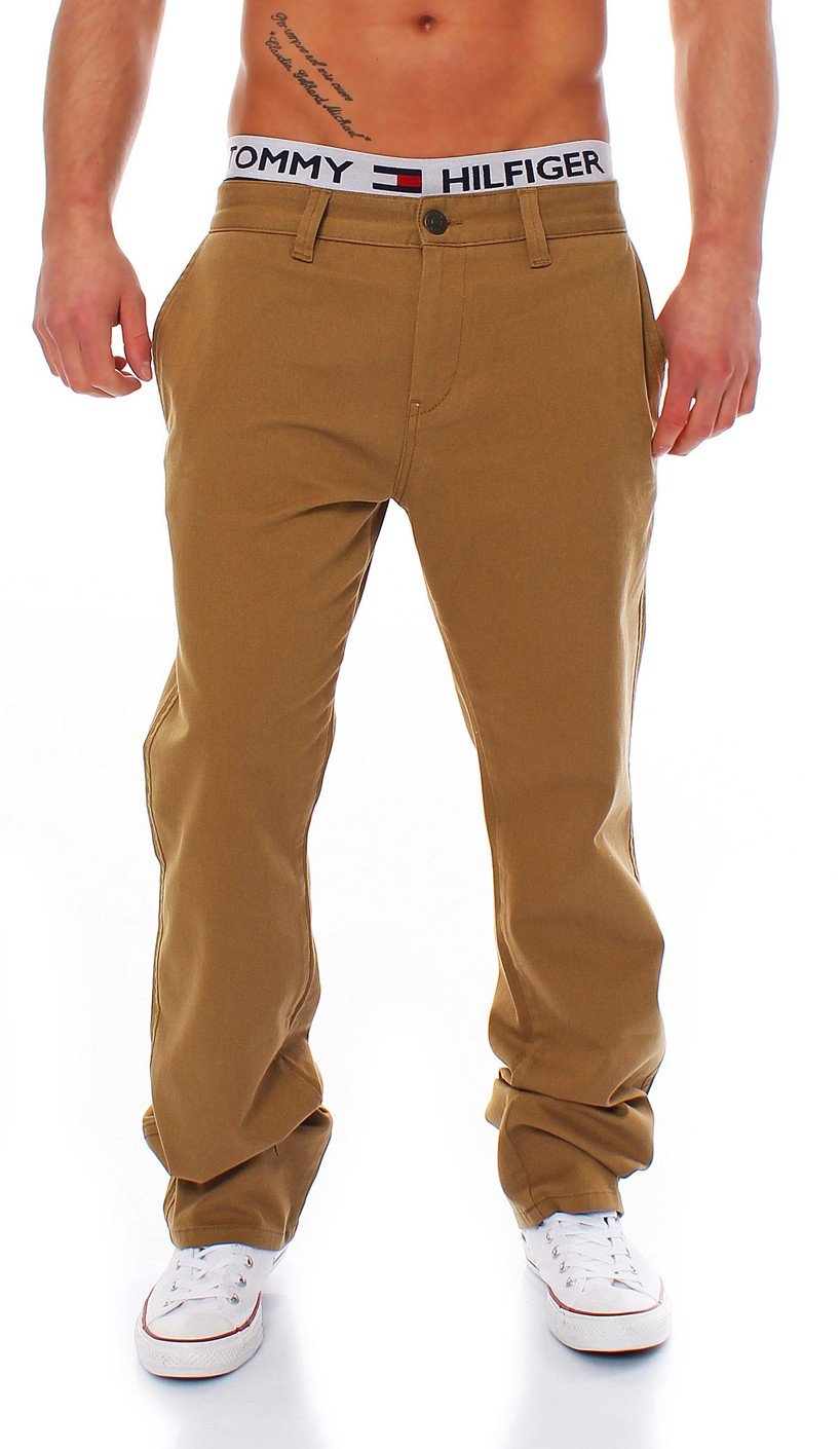 Big Seven Evan Chino Pant Regular Fit Herren Hose, Hosengröße:W50/L34, Farbe:Brown