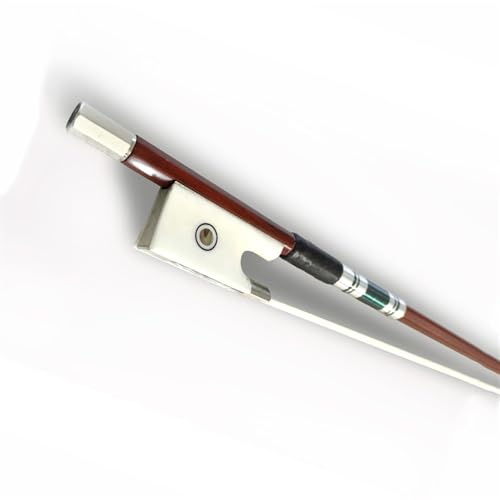 Instrumentenbogen Weißer Geigenbogen Bogenstange Violine Zubehör(3/4)