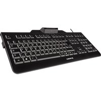 CHERRY KC 1000 SC - USA-Tastatur - USB - Schwarz (JK-A0100EU-2)