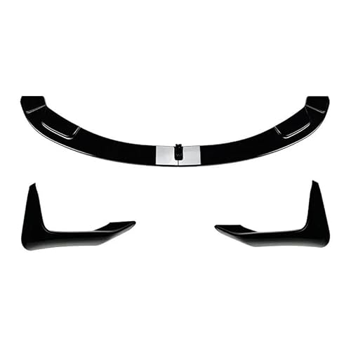 Splitter Auto Frontspoilerlippe Spoiler Splitter Stoßstange Canard Lip Splitter Body Kit Für 3 4er M3 M4 F80 F81 F82 F83 2013 Bis 2018 Frontlippe(Gloss Black Set B)