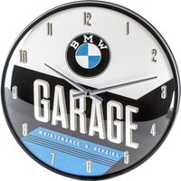 Nostalgic Art Wanduhr 31Cm, Motiv "Bmw - Garage", 1 Stück