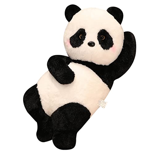 DANAIM Simulation Panda Plüschtier, Niedlicher Körper, Weiche Große Puppe, Kawaii Panda, Schlafsofa, Dekoratives Geschenk, Stofftier for Kinder, Mädchen, Jungen, Freundin, Kinder(110CM)