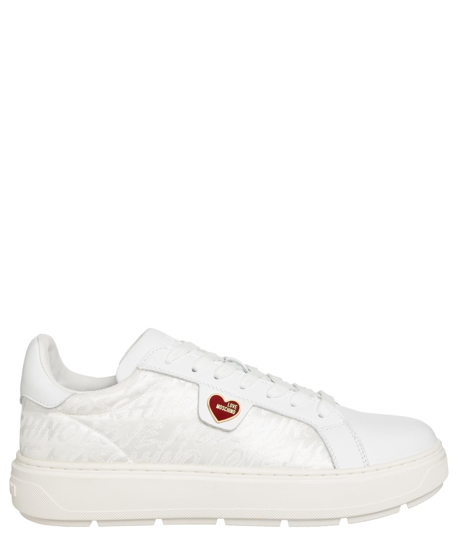 Love Moschino Damen Sneaker white 36 EU