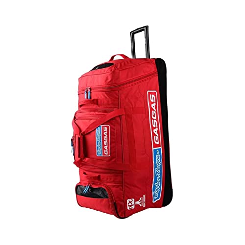 Troy Lee Designs Men's TLD Gasgas Team Meridian Wheeled Bag,One Size,Red