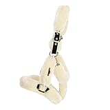 Kentucky HORSEWEAR Pferdehalfter, Schafsfell Halfter für Pferde, Ideal für empfindliche Haut, Transporthalfter Natural, Sheepskin Shipping Halter, Pferde Zubehör