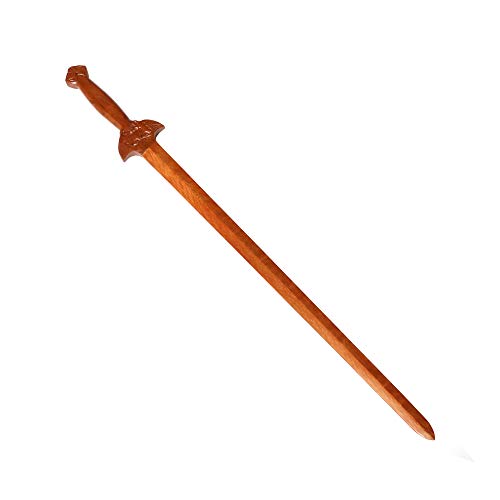 DEPICE Jian natur deluxe - Tai Chi Taiji Wushu Schwert Holz - 400 g / 96 cm (Klinge 72 cm)