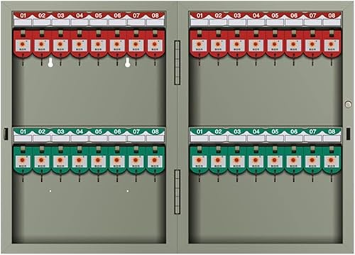 BEROZA Schlüsselschrank/Schlüsselschloss/Schlüsselschrankschloss/einfache Wandmontage/Schlüsselverwaltungsbox für Schlüsselverwaltung