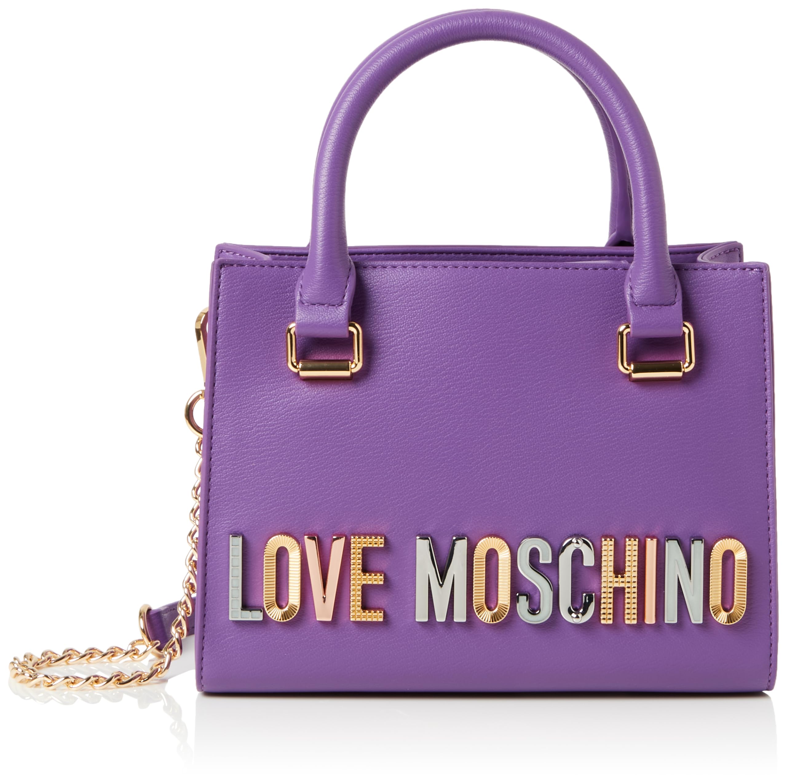 Love Moschino Damen Handtasche, violett Handtasche, violett