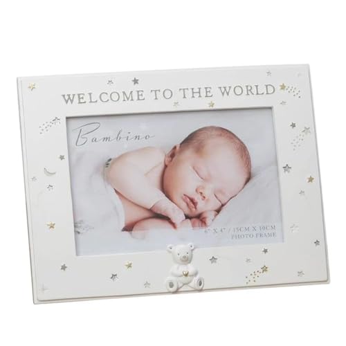 Bilderrahmen "Welcome to the World", Bambino-Harz, 183 x 122 cm