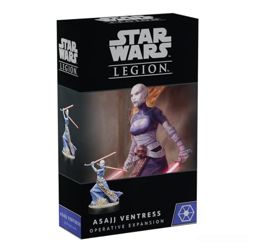 Star Wars Legion Asajj Ventress Operative Erweiterung | Zwei Spieler Miniaturen Kampfspiel | Strategiespiel für Erwachsene und Jugendliche | ab 14 Jahren | durchschnittliche Spielzeit 3 Stunden | hergestellt von Atomic Mass Games