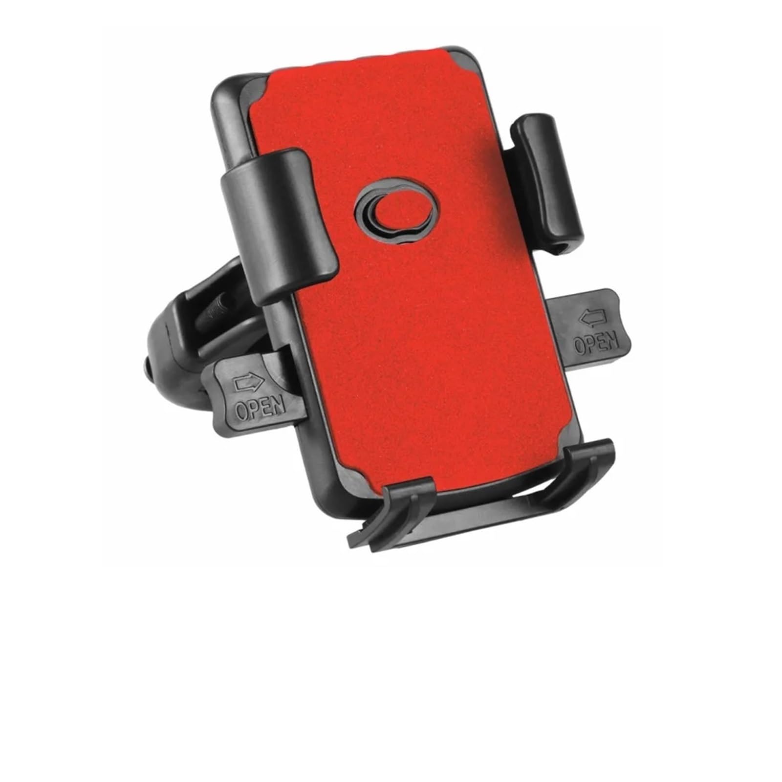 Handyhalterung Motorrad Universal-Telefonhalter Motorradhalterung Ständer GPS Mobile Handy-Unterstützung Multifunktionale Motortelefonhalter Handyhalter Fahrrad(Red 02)