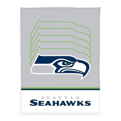 Herding Seattle Seahawks Wellsoft-Flauschdecke, NFL, Gr. 150x200 cm, 100% Polyester