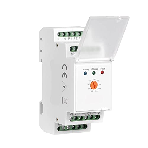 Pluuttiem 32A 22KW EVSE -EPC-Controller Elektronischer Protokollcontroller für 7KW 11KW - EV-Ladestation AutozubehöR