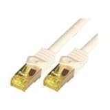 Mcab CAT7 S-FTP-PIMF-LSZH-25.0M-WHI Ethernet-Kabel (25 m) weiß