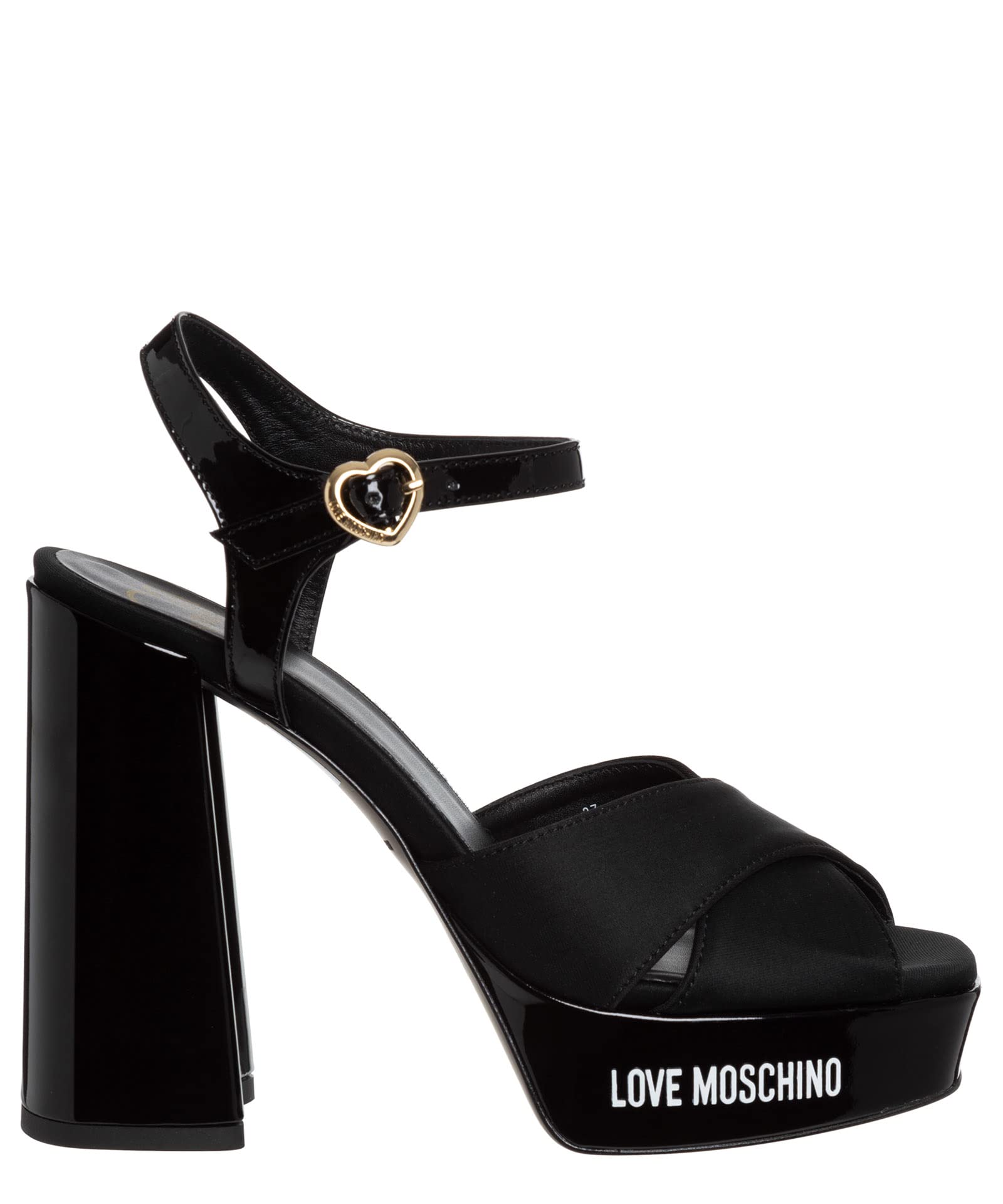 Love Moschino damen Sandalen black 38 EU