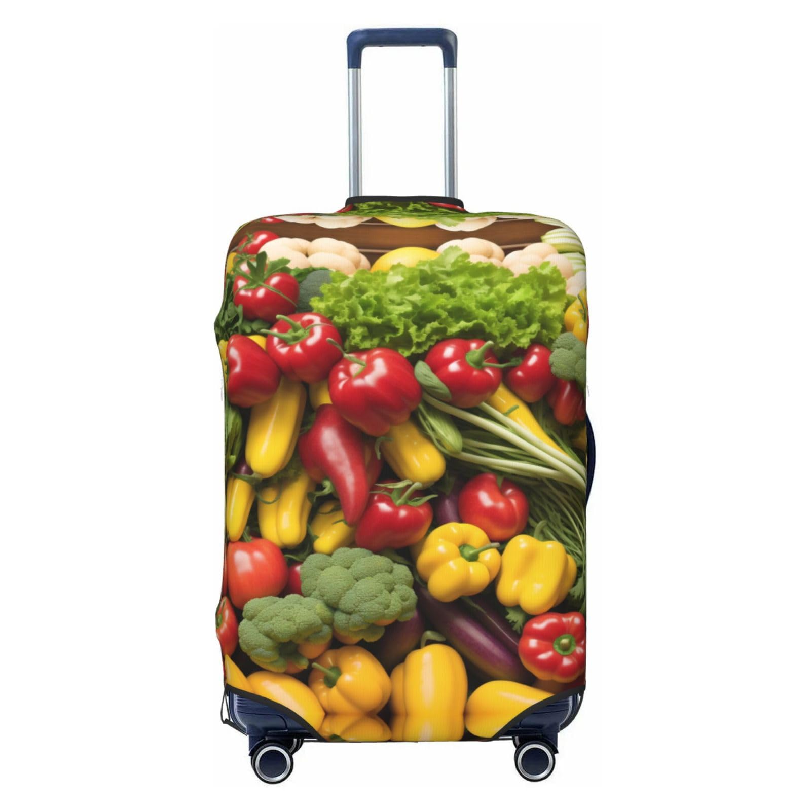 Miniks Reisegepäckhülle für Obst und Gemüse, strapazierfähig, passend für 45,7 - 81,3 cm große Gepäckstücke, Größe XL, Schwarz, X-Large