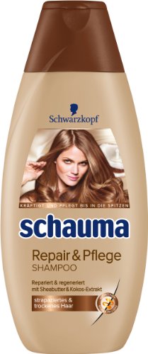 Schauma Repair & Pflege Shampoo, 4er Pack (4 x 400 ml)