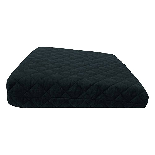 Carpoint 0323290 Sitzkissen 'Basic Black', 40 x 40 cm